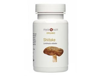 Shiitake (Lentinula edodes) 60 caps